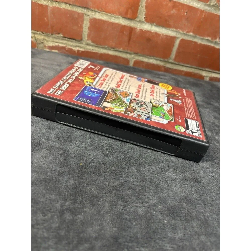 The Sims Complete Collection PC Windows, 2005 4 Disc Case, Manual